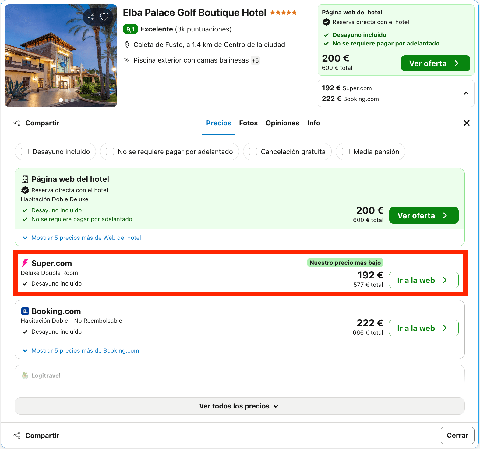 Hotel boutique 5* solo para adultos en Fuerteventura desde 96€ p.p./noche con desayuno incluido