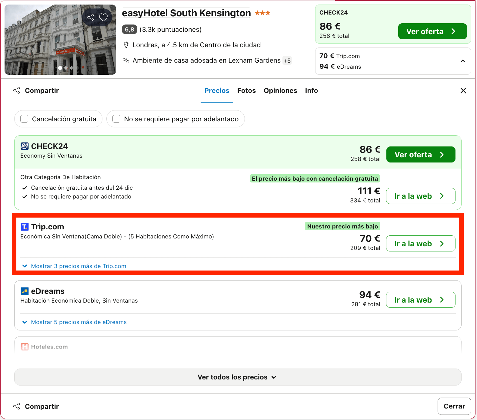 Navidad en Londres: hotel durante el «Hyde Park Winter Wonderland» desde 35€ p.p./noche