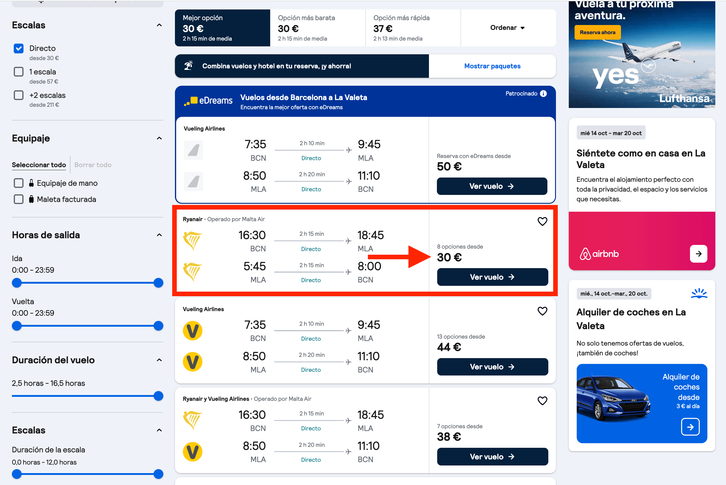 Otoño en Malta: vuelos desde solo 30€ ida y vuelta