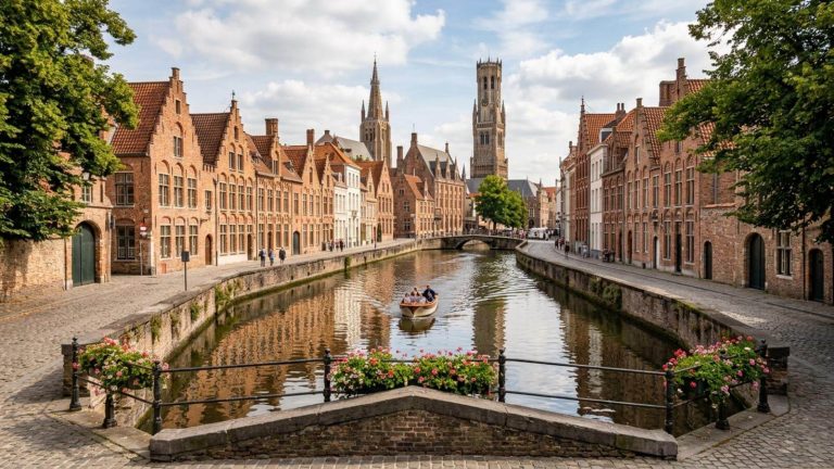 Mercados navideños en Brujas: hotel desde 35€ p.p./noche