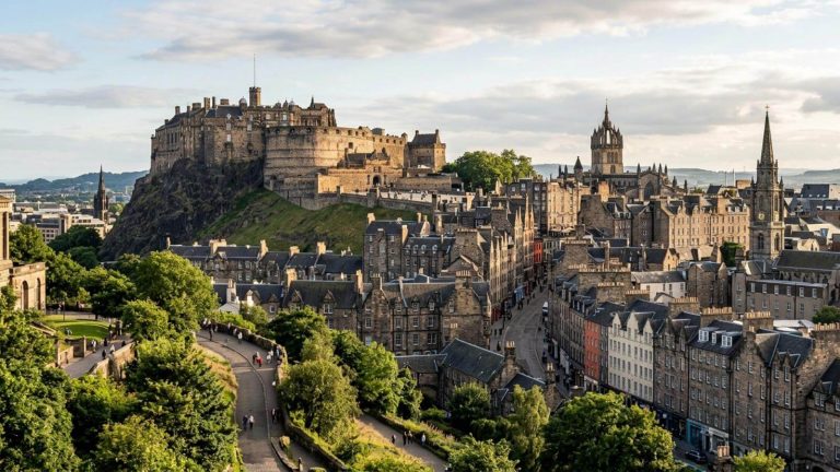Mercados navideños en Edimburgo: hotel en el centro desde 61€ p.p./noche