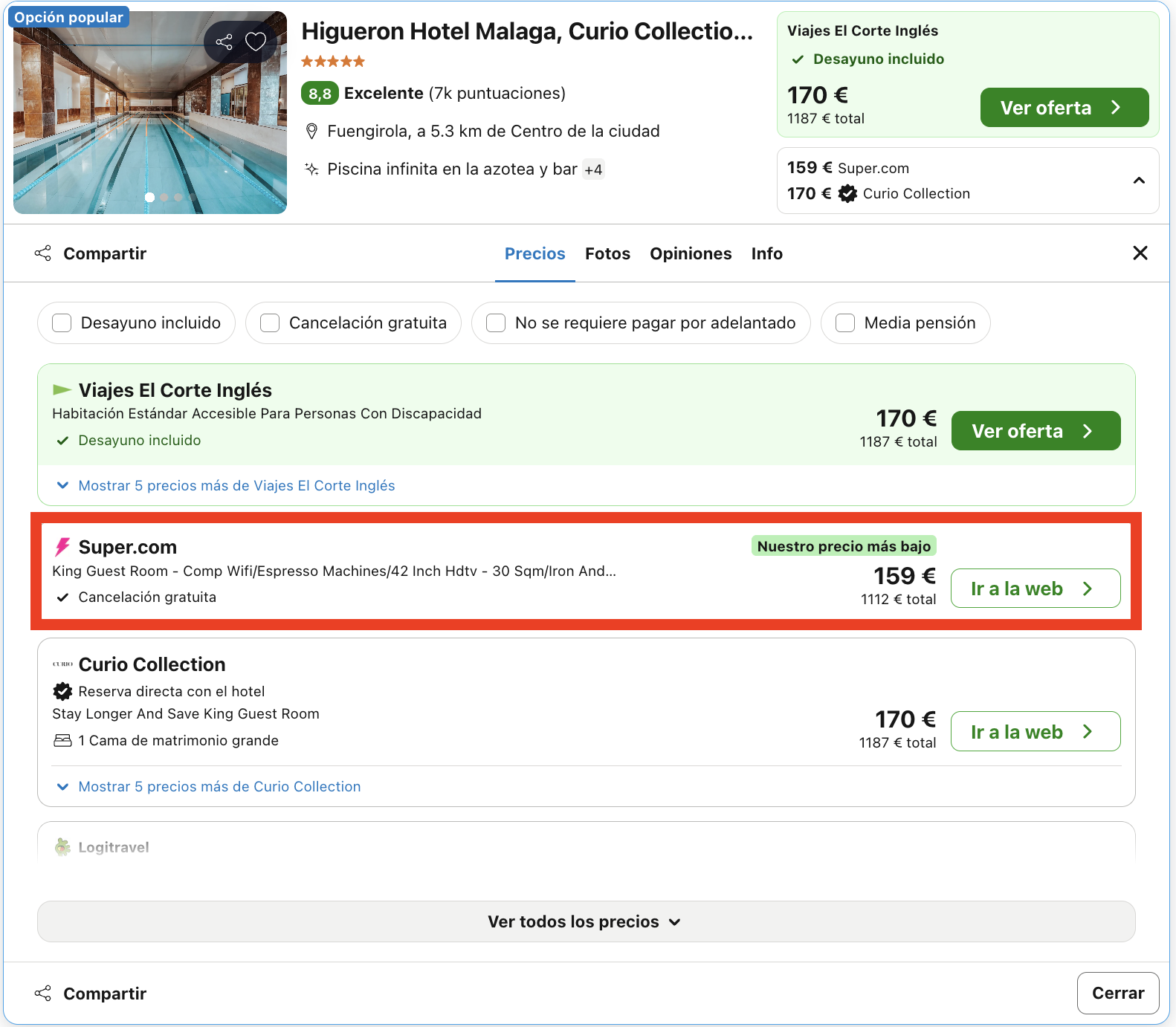 Diciembre de lujo en Fuengirola: hotel by Hilton 5* con piscina infinita desde 79€ p.p./noche