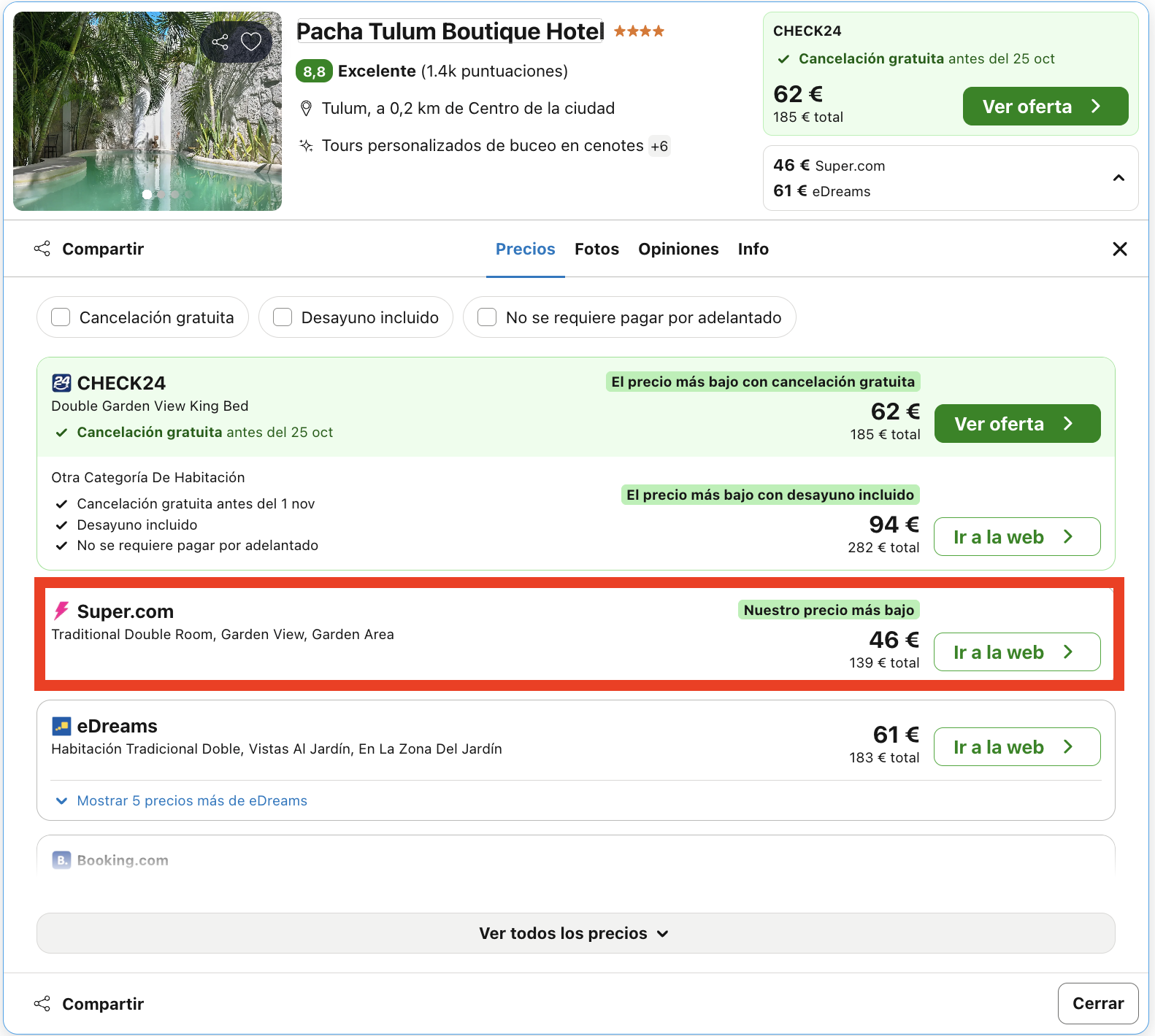 Noviembre en la Riviera Maya: hotel 4* desde 23€ p.p./noche