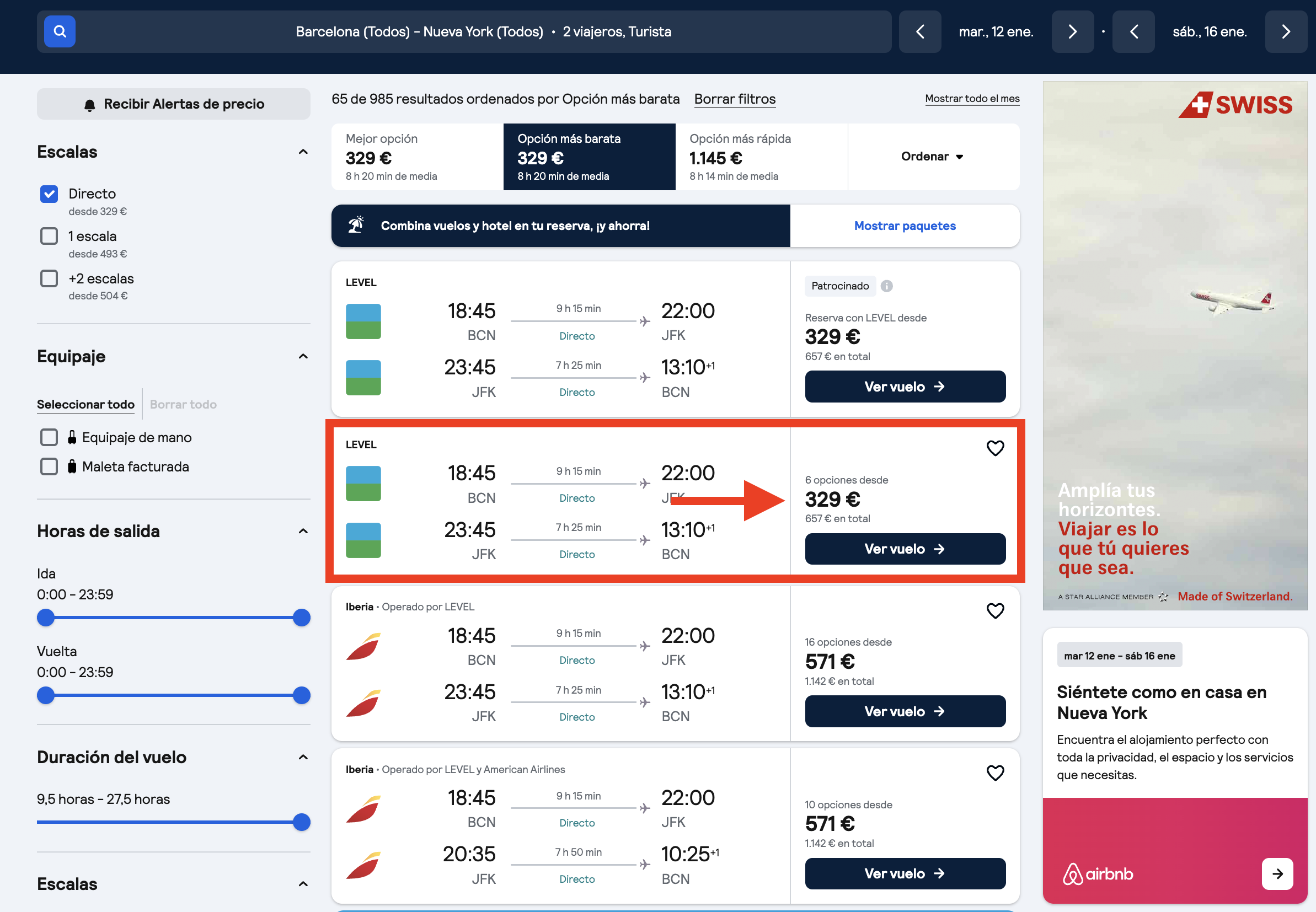 Vuelos directos a Nueva York + 4 noches en un hotel en Brooklyn desde 537€ p.p.