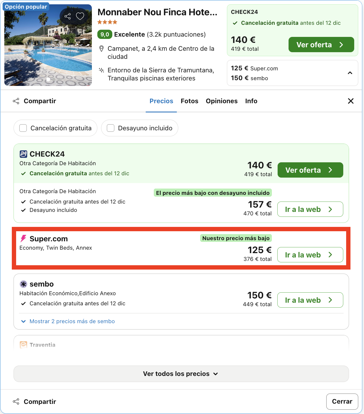 Vuelos a Mallorca + 3 noches en un hotel 4* cerca de la playa desde 209€ p.p.