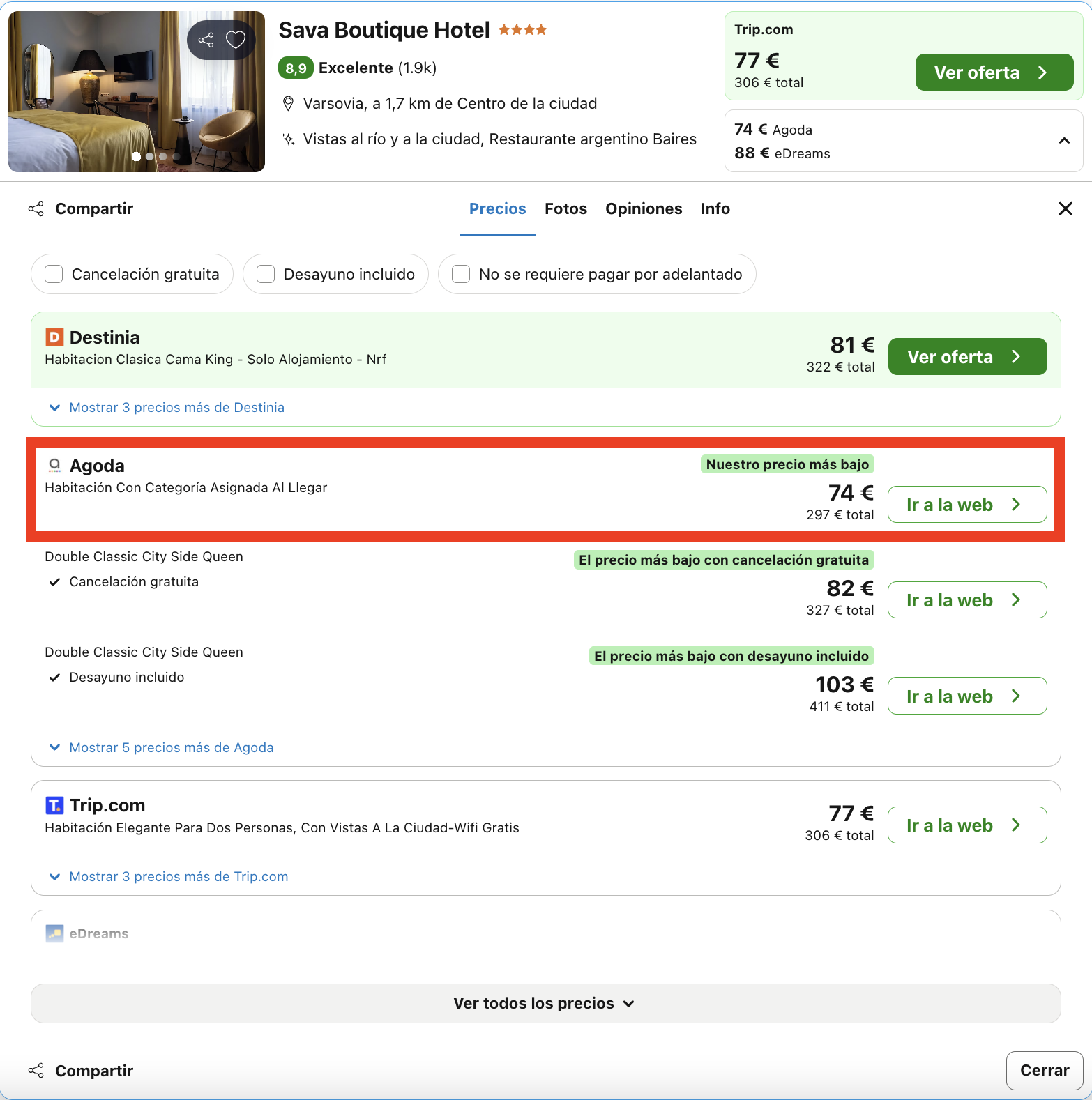 Mercados navideños en Varsovia: hotel boutique 4* desde 37€ p.p./noche