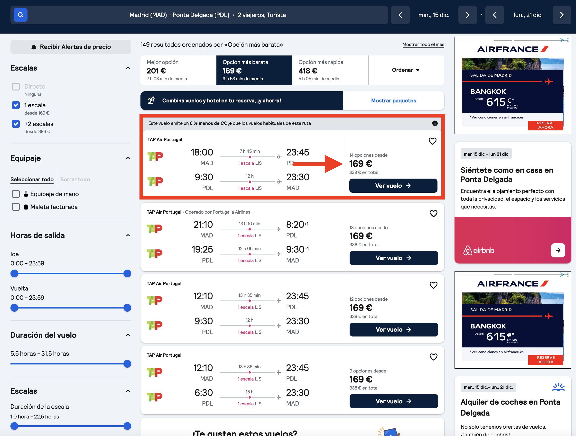 Diciembre en las Azores: vuelos desde 169€ ida y vuelta