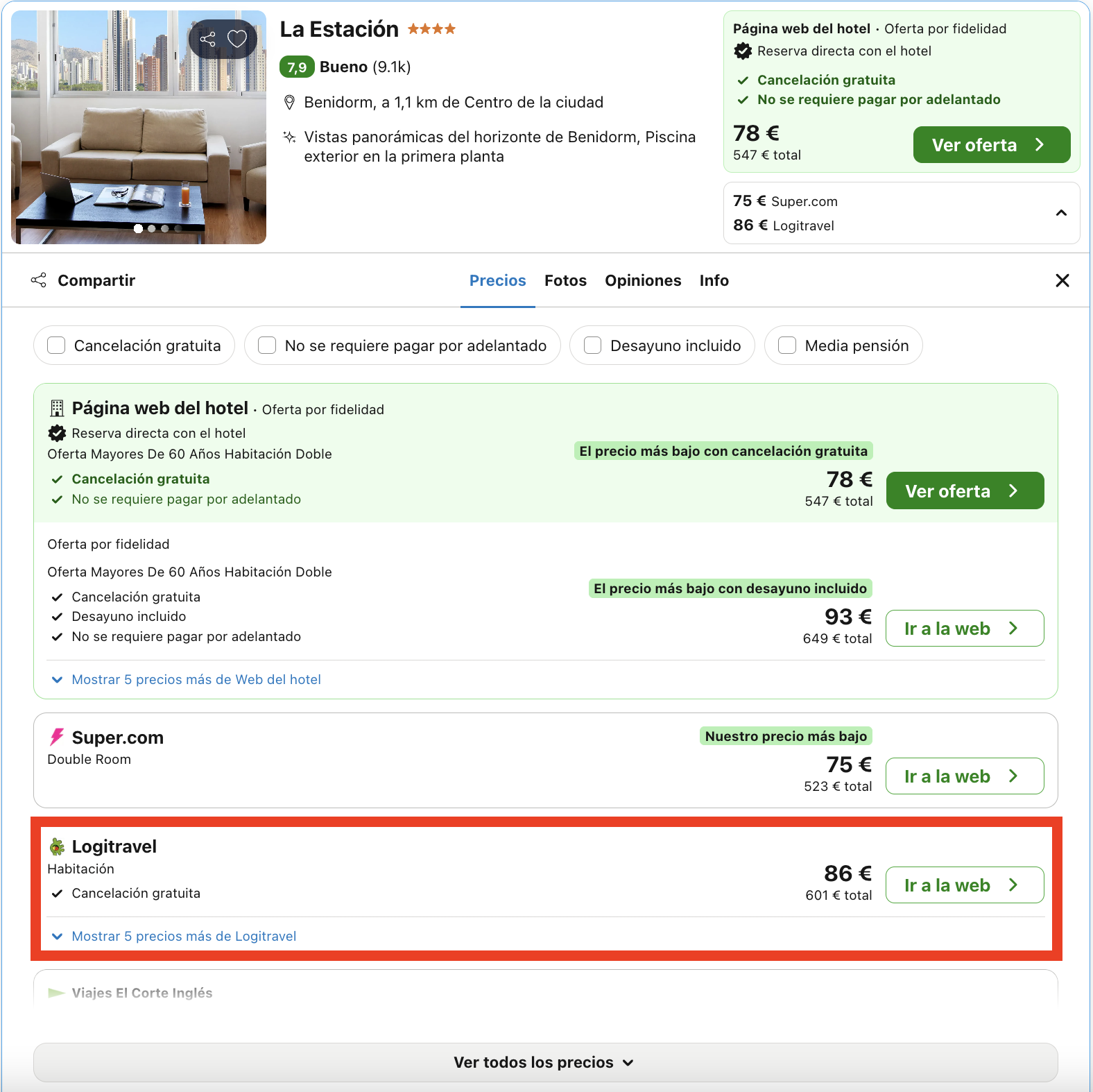Vacaciones en el «New York City de España»: 7 noches en un aparthotel 4* con vistas increíbles desde 300€ p.p.