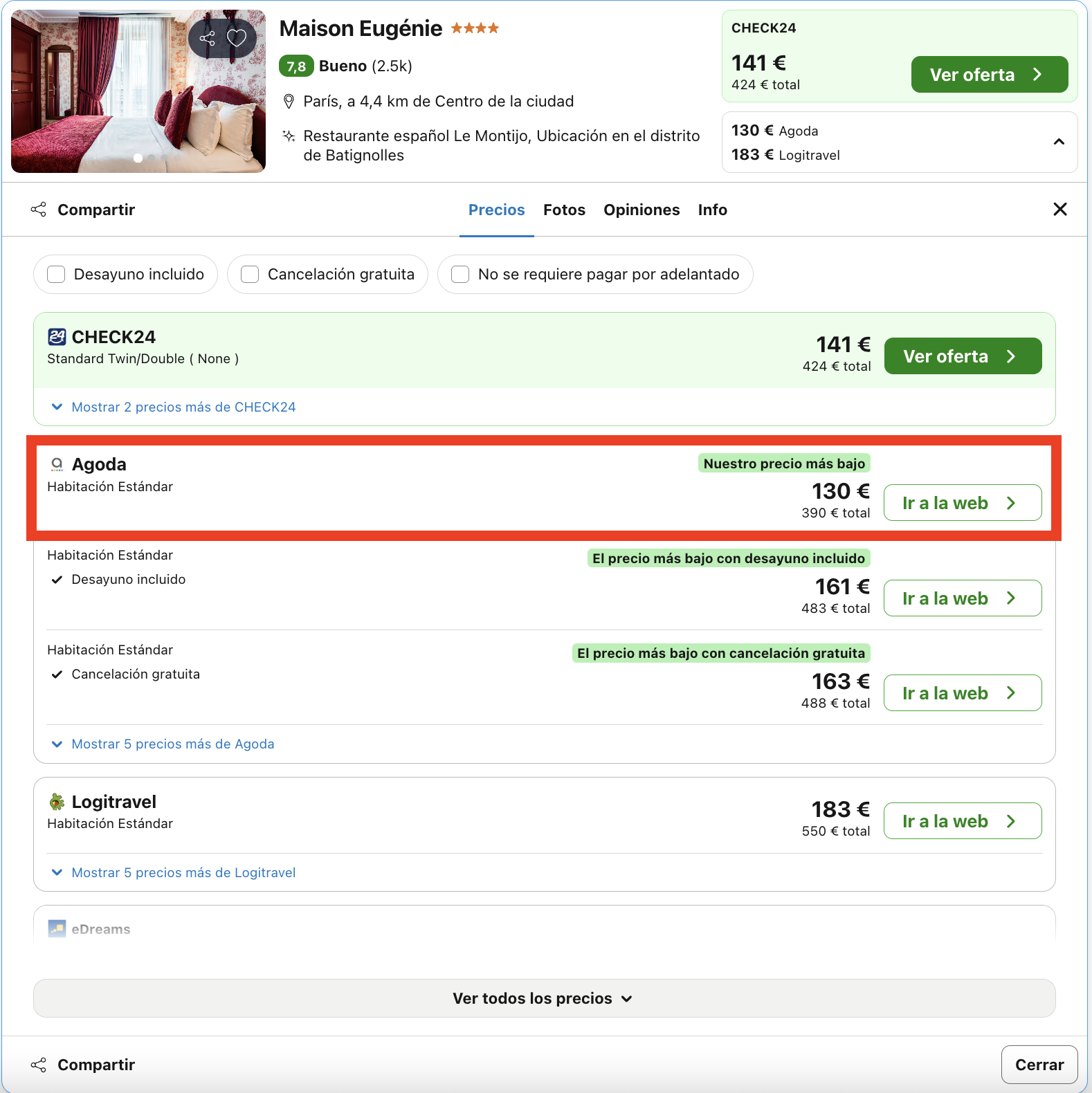 Mercados navideños en París: hotel 4* junto a Montmartre y el Sagrado Corazón desde 65€ p.p./noche