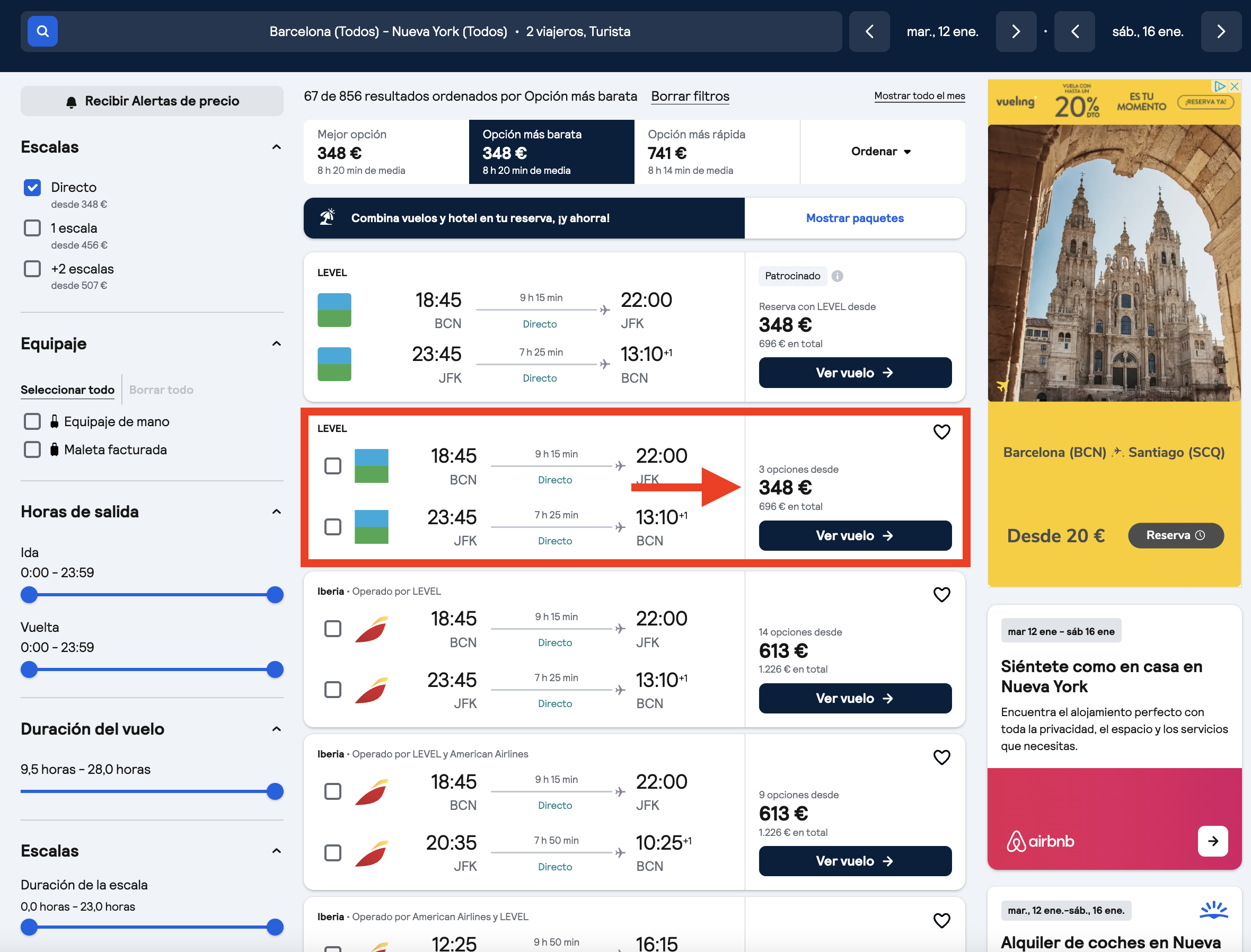Vuelos directos a Nueva York + 4 noches en un hotel junto al Empire State desde 608€ p.p.